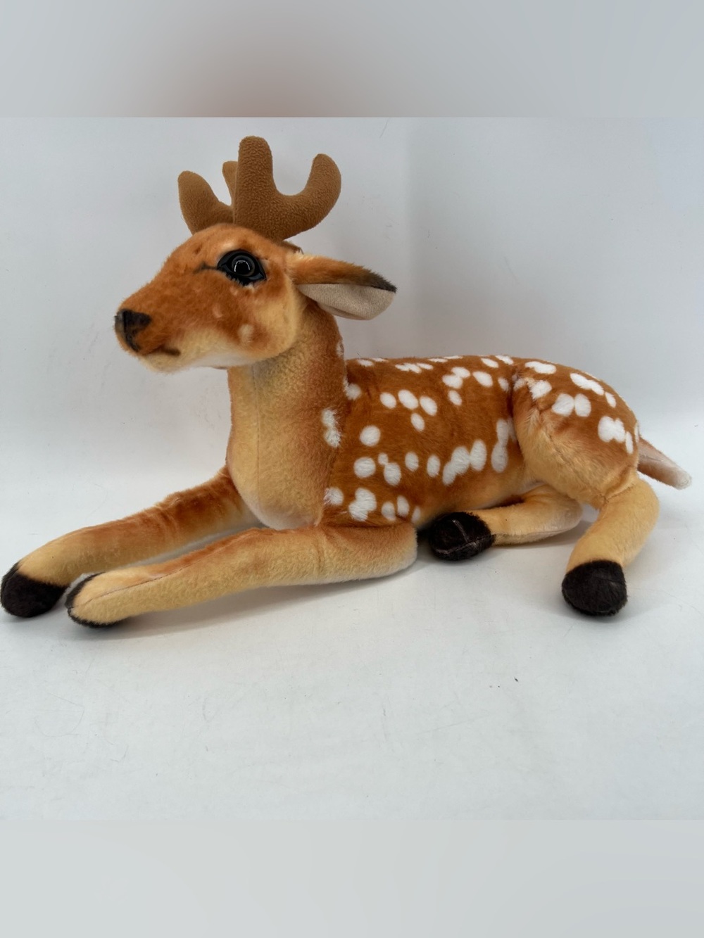 Dorbin Spotted Deer Realistic Stuffed Animal Plush Tiger Tale Toys Soft Doe 16"